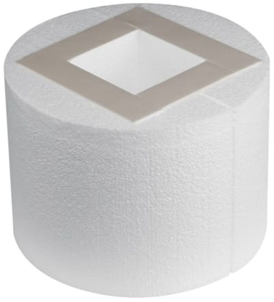 Isopor, VR10 round 275mm H=200