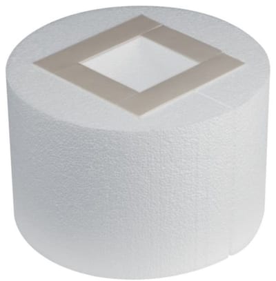 Isopor, VR12 round 306mm H=200