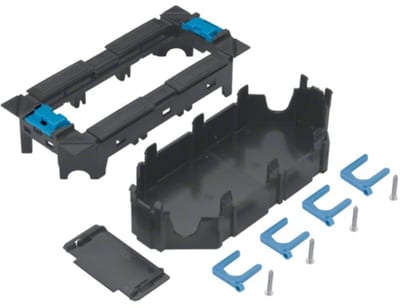 Outlet Box small, 3 modules