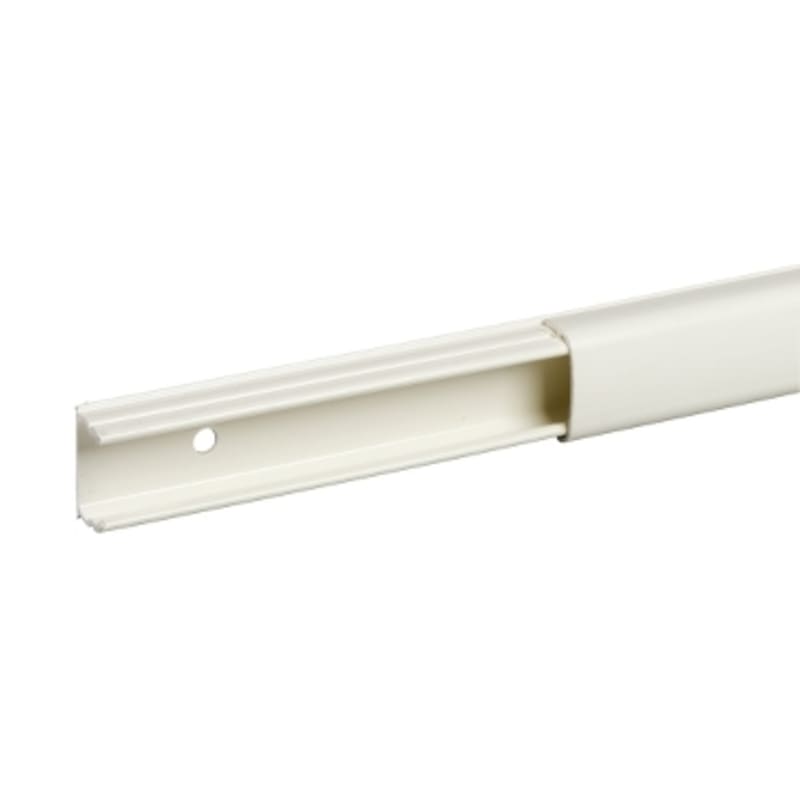 Schneider Electric OptiLine - minitrunking - 12 x 20 mm - PVC - polar white ISM14100P