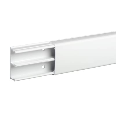 Schneider Electric OptiLine - minitrunking - 18 x 45 mm - PVC - polar white ISM14500P