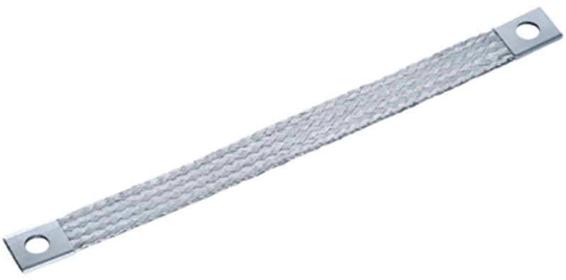 nVent ERIFLEX CPI16-250-8 Grounding and Bonding Braid, Stainless Steel, 31.57 kcmil, 9.843"