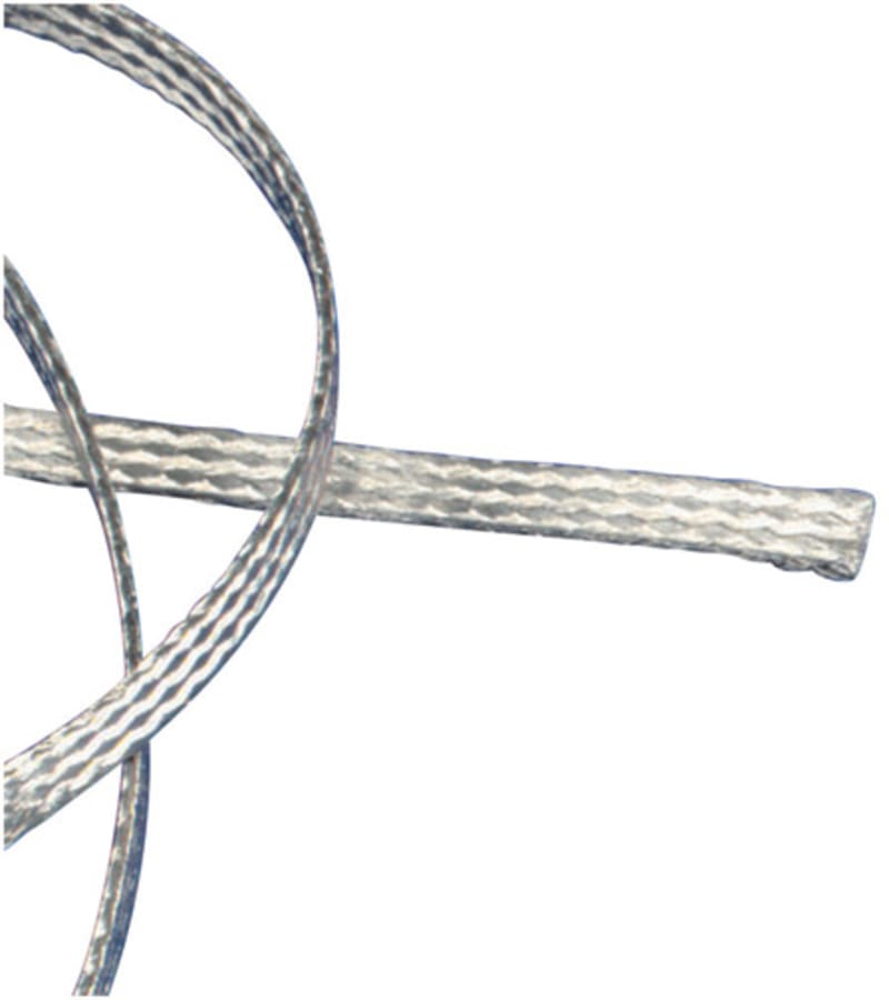 nVent ERIFLEX FTCB1525 Flat Braid in Coil, Tinned Copper, 49.34 kcmil, 82'