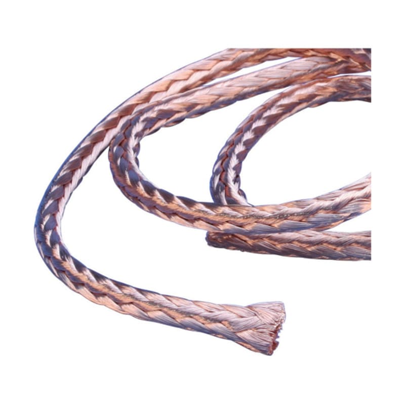 nVent ERIFLEX RRCB1575 Round Braid in Coil, Bare Copper, 148.01 kcmil, 82'