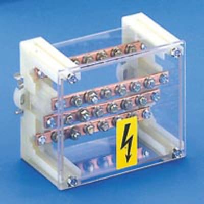 nVent ERIFLEX TR125A Four Pole Distrib. Block with Threaded Bars, 125 A
