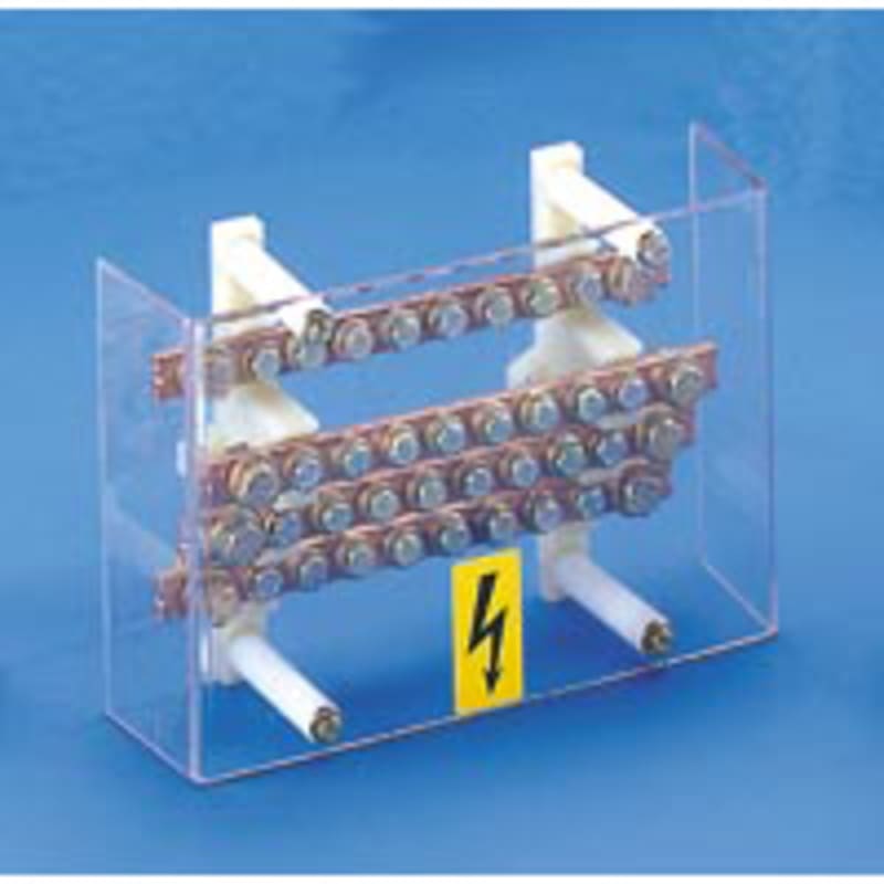 nVent ERIFLEX TRS160A Four Pole Distrib. Block with Threaded Bars, 160 A