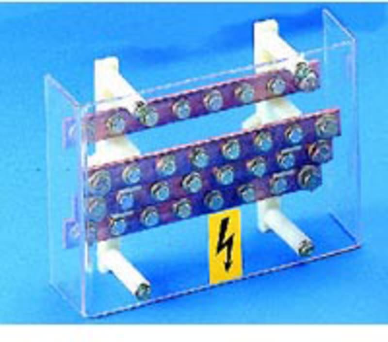 nVent ERIFLEX TR250A Four Pole Distrib. Block with Threaded Bars, 250 A