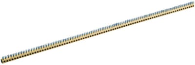 nVent ERIFLEX 568630 Earthing & Neutral Busbar, Brass, 166 Connections