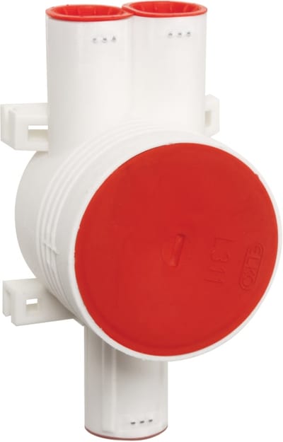 ELKO Surface-Mounted Round Device Box 45 mm 3-Gang