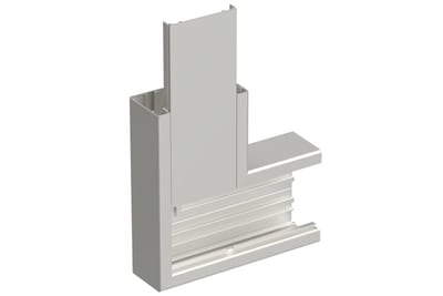 L-piece al 110/55 alu