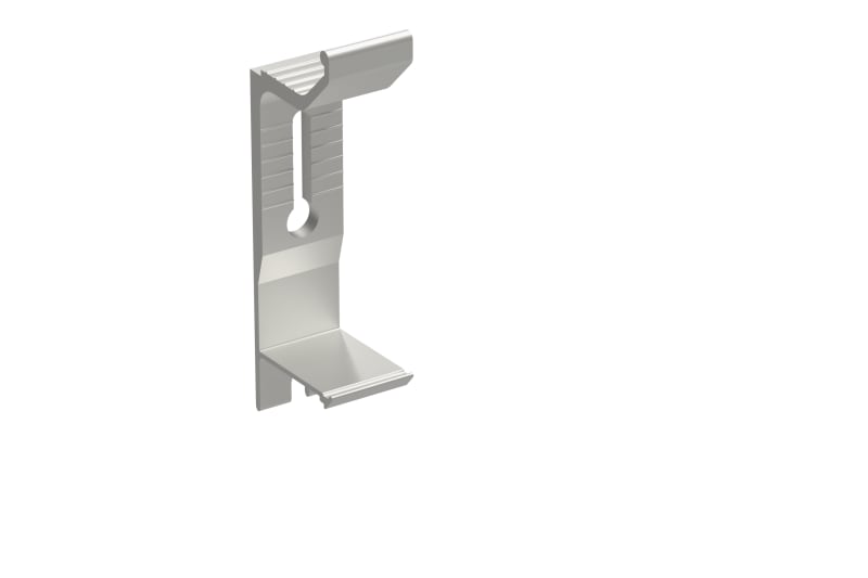 Wibe Group STA500058 Fixed Wall Bracket 35 mm Depth, 1 Rib