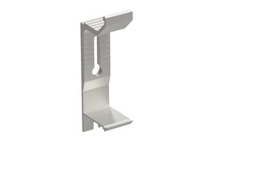 Wibe Group STA500058 Fixed Wall Bracket 35 mm Depth, 1 Rib