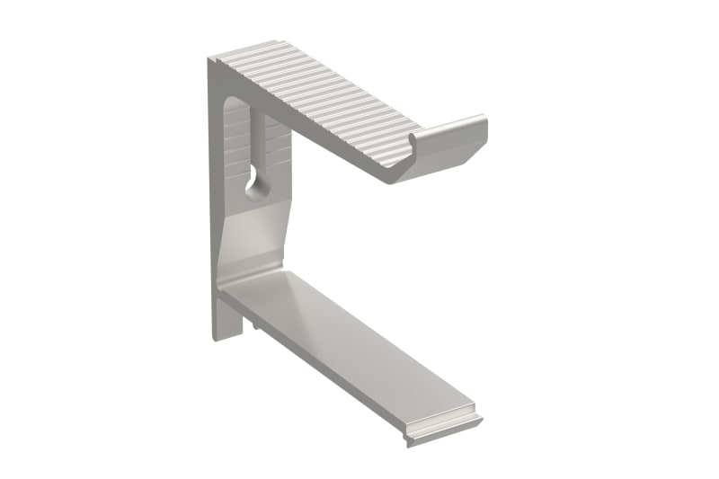 Wibe Group STA500062 Fixed Wall Bracket 123 mm Depth, 5 Ribs