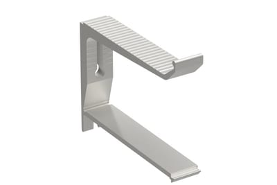Wibe Group STA500063 Fixed Wall Bracket 146 mm Depth 6 Ribs Aluminium