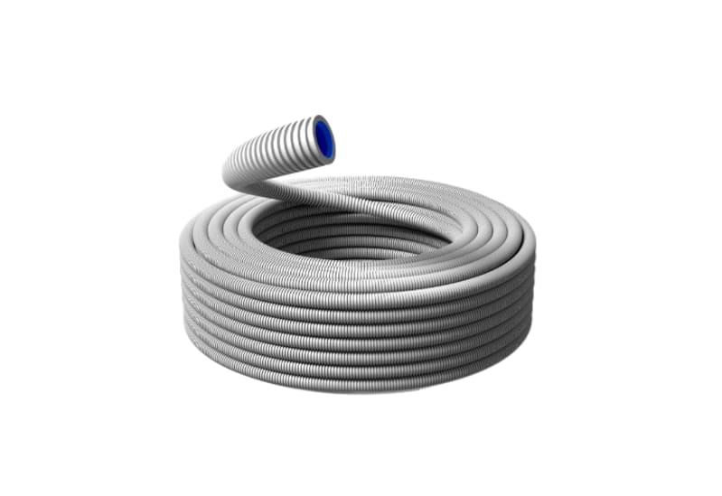 PMFlex xHiSpeed Corrugated Conduit Ø25 mm PP Halogen-Free Grey, 50 m (1416712)