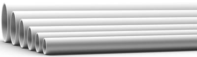 Rigide Glatte PIPE 25mm PP White HF 320N 3M