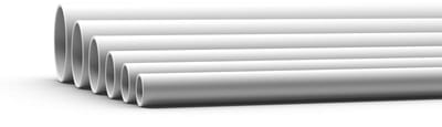 Rigid Smooth PIPE 50mm PP White HF 320N 3M