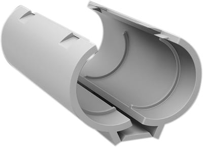 Joint sleeve Splitt 32mm Grey