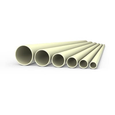 Rigide pipe 40mm PVC 750N 3M