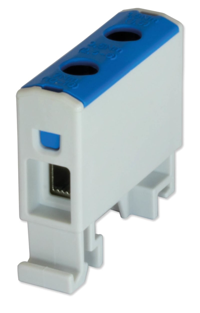 Terminal block 1X16 mm² blue (BPZ-KC-1/16N-ALU)