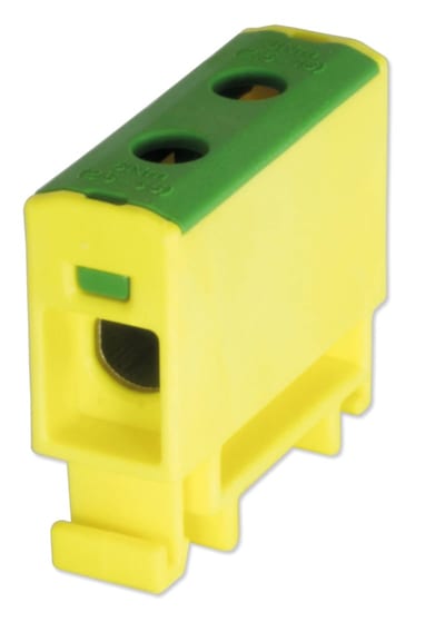 Terminal block 1X35 mm² yellow/green