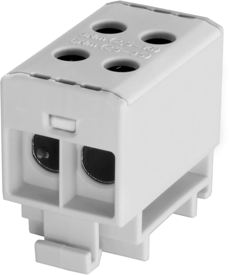 Terminal block 2X35 mm² grey (BPZ-KC-2/35-ALU)