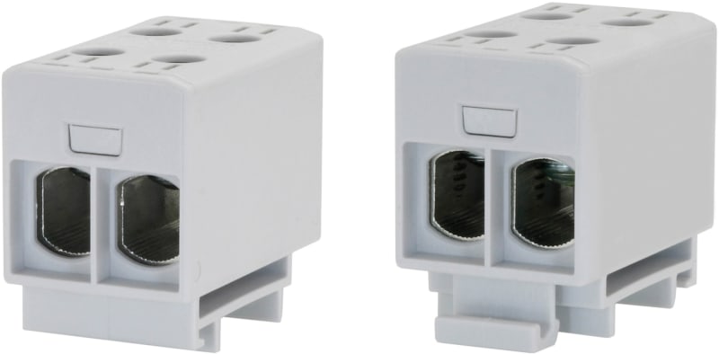 Terminal block 2X50 mm² grey (BPZ-KC-2/50-ALU)
