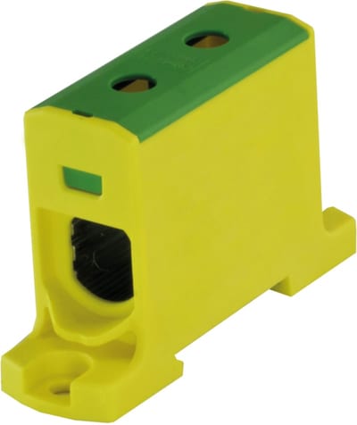 Terminal block 1X95 mm² yellow/green