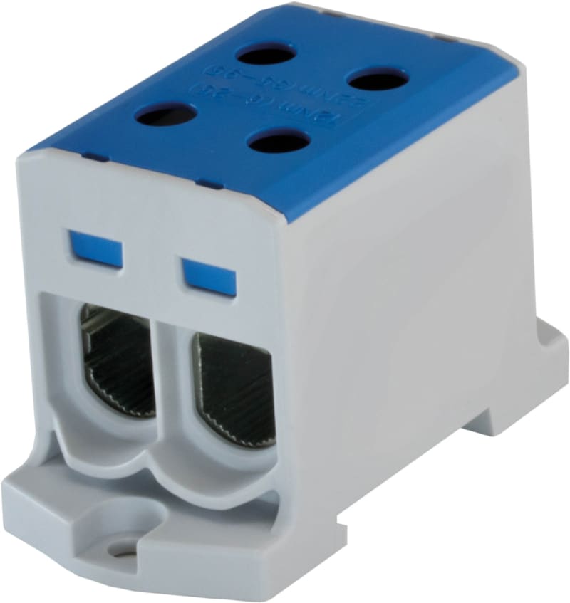 Terminal block 2X95 mm² blue (BPZ-KC-2/95N-ALU)
