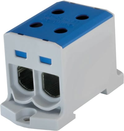 Terminal block 2X95 mm² blue