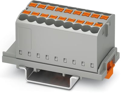 Distribution Block (PTFIX 18X2,5-NS35 GY)