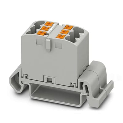Distribution Block (PTFIX 6X2,5-NS35A GY)