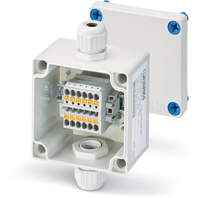 Junction BOX WITH 6 TERMINAL
