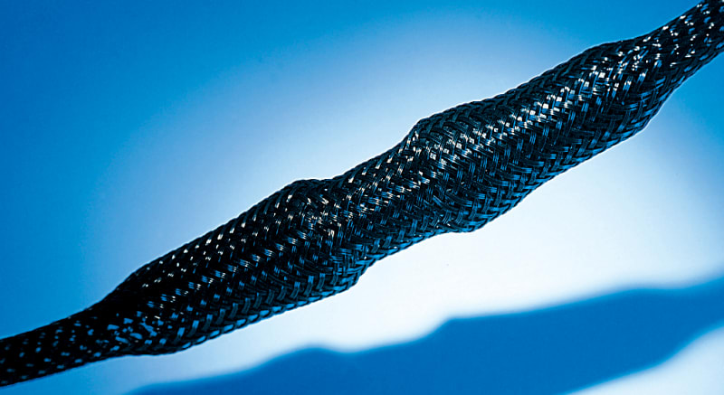 Braided sleeve HEGP40 roll a 50 m (170-14000)