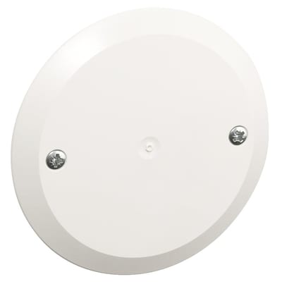 Ceiling Cover, Sealed, Plastic, Polar White