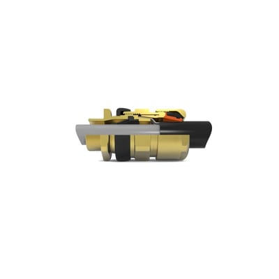 Hawke 501/453/UNIV Ex d / Ex e barrier cable gland, size C, M32, nickel-plated brass