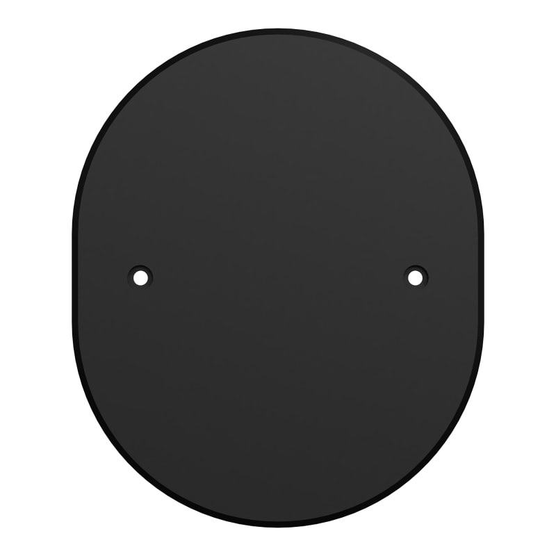 Blanking cover 1,5-Hole RS Black (EKO40025)