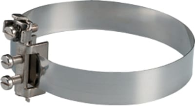 Ground band clamp 8-22mm 10 mm²