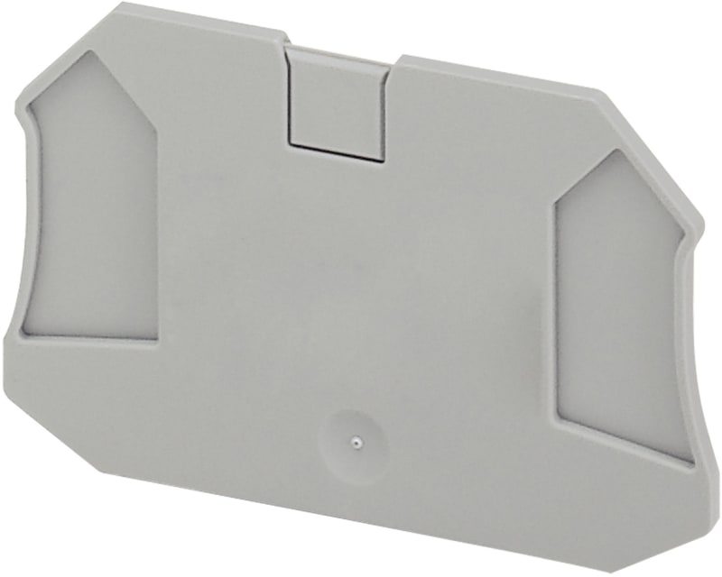 Schneider Electric Linergy TR End Plate for NSYTRV44 Terminal Block, Grey (NSYTRAC24)