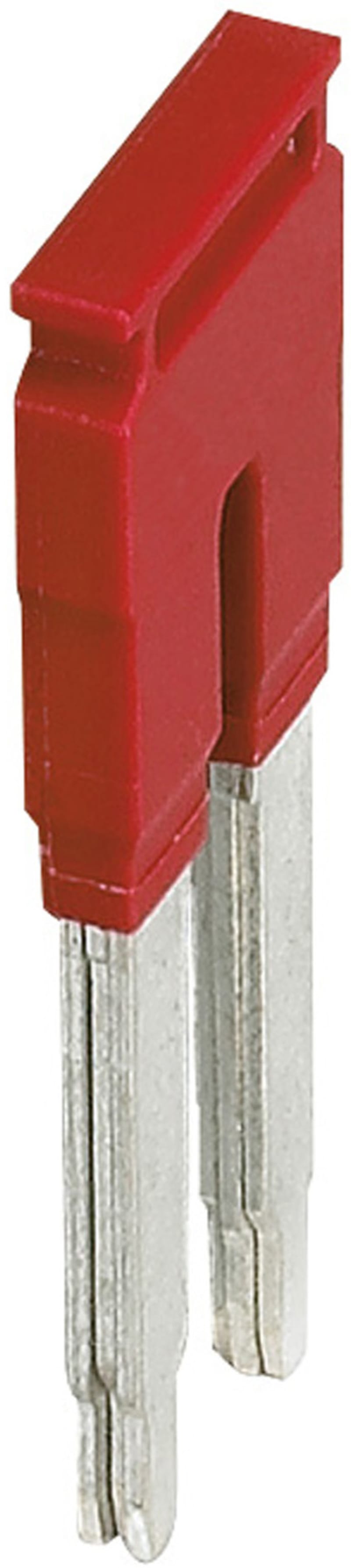 Jumper link 2 pole for 10mm² - red (NSYTRAL102)