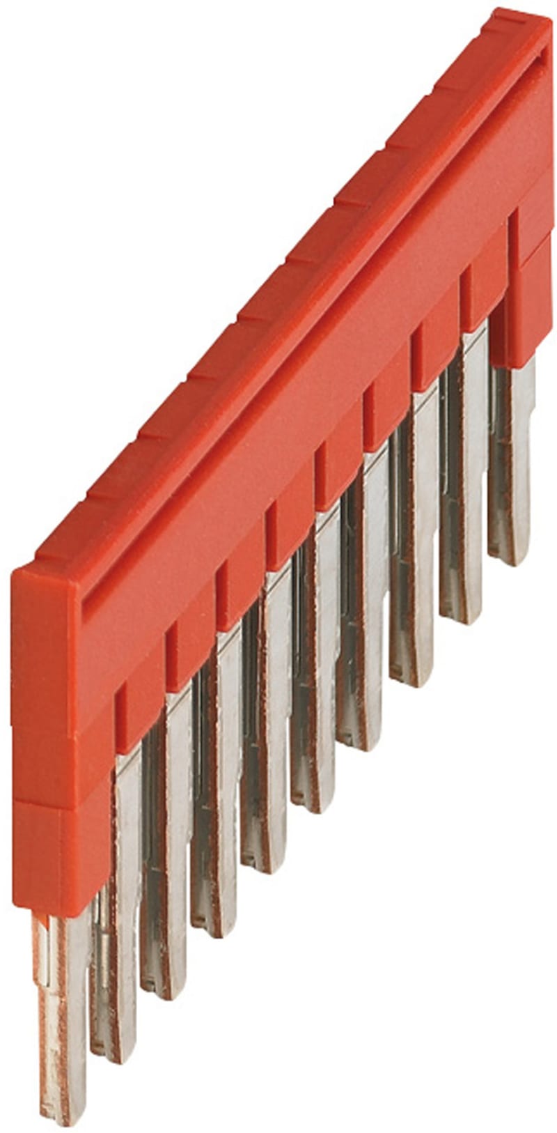 Jumper link 10 pole for 2,5mm² - red (NSYTRAL210)