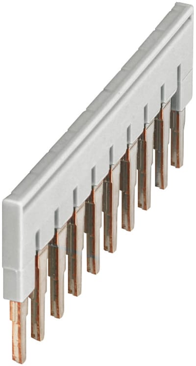 Jumper link 10 pole for 4mm² - grey