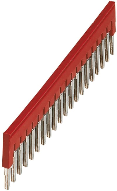 Jumper link 20 pole for 4mm² - red