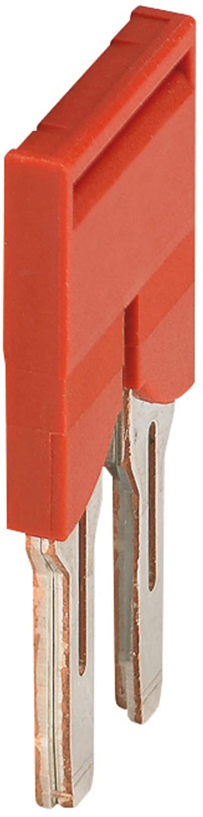 Jumper link 2 pole for 6mm² - red