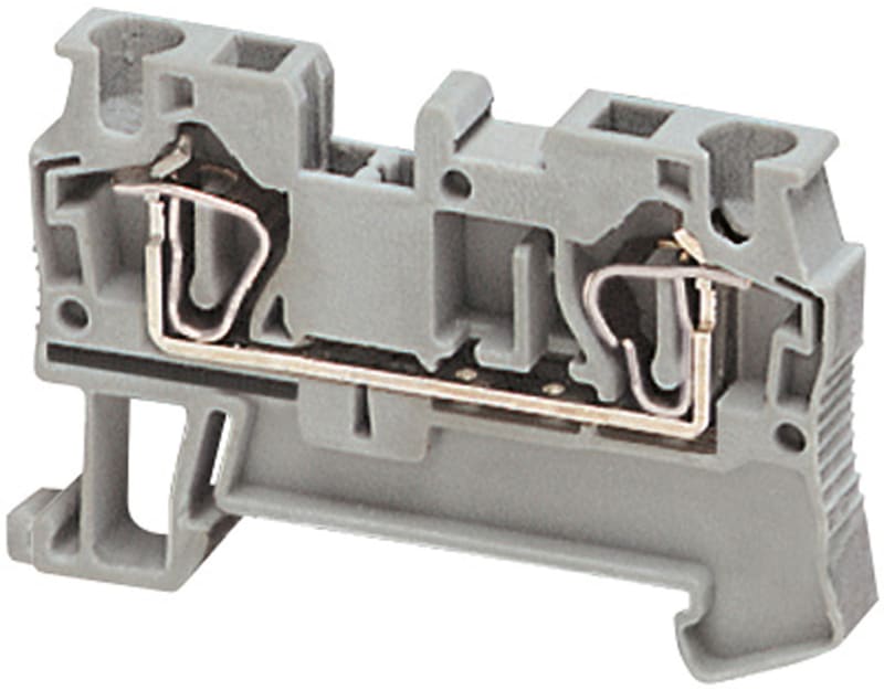 Terminal block, spring 4mm² blue 2P (NSYTRR42BL)