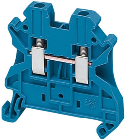 DIN-rail terminal 2,5mm² blue 2P