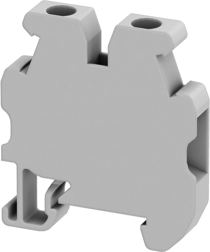 DIN-rail terminal mini 2,5mm² grey 2P (NSYTRV22M)