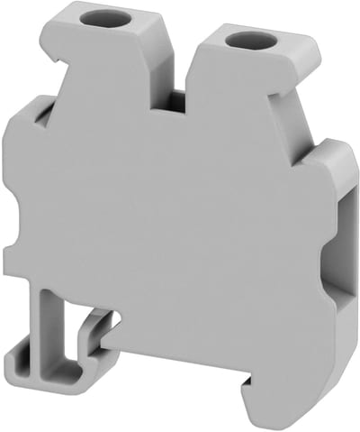 DIN-rail terminal mini 4mm² grey 2P