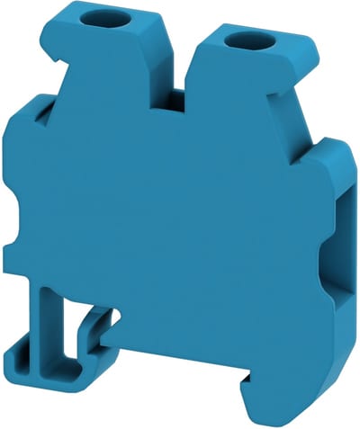 DIN-rail terminal mini 4mm² blue 2P