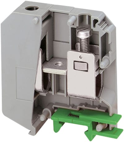 DIN-rail terminal 50mm² grey 2P